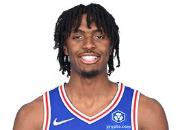 Tyrese Maxey Stats | Dunkest