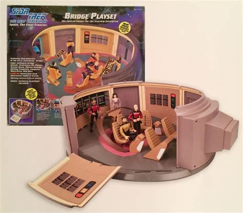 Bridge Playset by Playmates Toys. | Star trek action figures, Playset ...