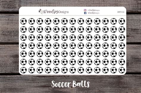 Soccer Ball Stickers Sports Stickers Workout Stickers - Etsy