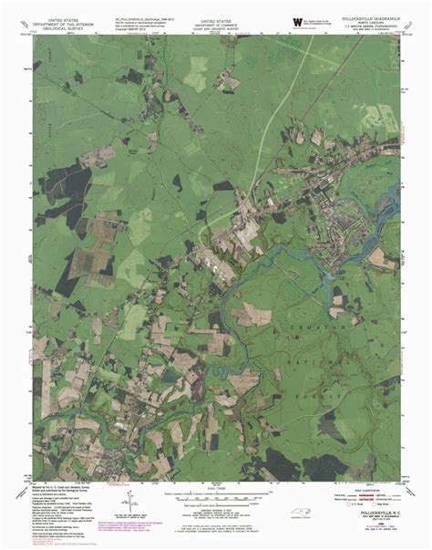 NC-POLLOCKSVILLE: GeoChange 1946-2012 Map by Western Michigan University | Avenza Maps