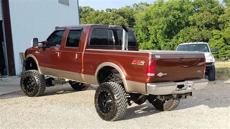 lifted 2005 Ford F 250 King Ranch crew cab for sale