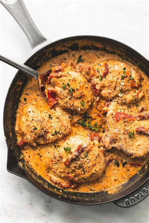 This 30-Minute Creamy Chicken Skillet Is a Weeknight Win | Sun dried ...