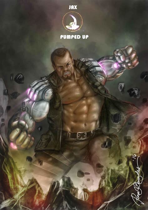 Mortal Kombat X Jax-Pumped UP by Grapiqkad on DeviantArt