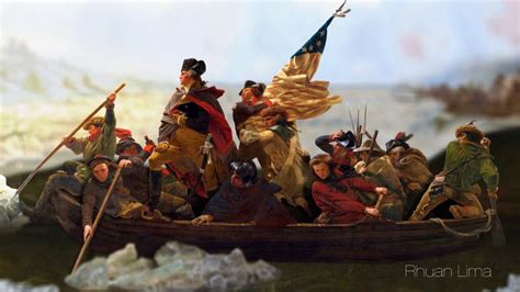 Washington Crossing The Delaware Painting at PaintingValley.com | Explore collection of ...