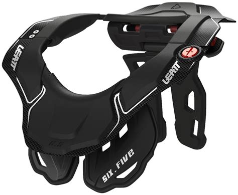 Leatt Mx 6.5 GPX Carbon Black Neckbrace Motocross Dirt Bike Enduro Neck ...