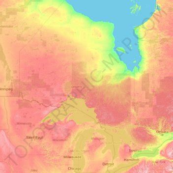 Topographic Map Ontario Canada – Get Map Update