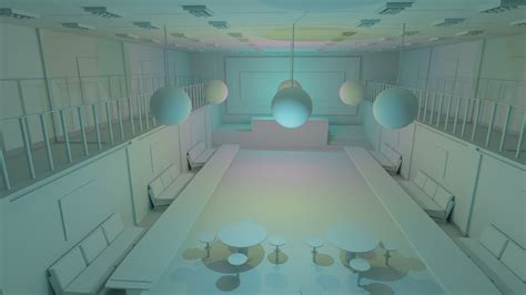 3D Nightclub Interior No Material Model - TurboSquid 2178829