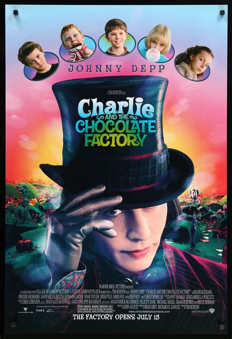 Charlie and the Chocolate Factory (2005) One-Sheet Movie Poster ...