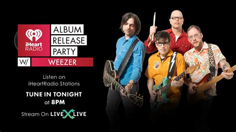 weezer on Twitter: "The Van Weezer x @iHeartRadio album release party ...