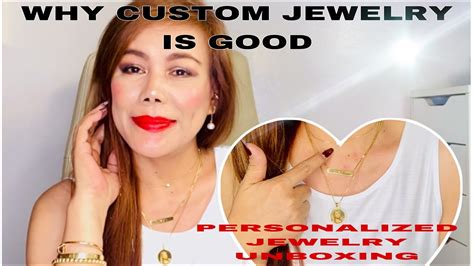 WHY IS CUSTOM PERSONALIZED JEWELRY GOOD | GOLD JEWELRY UNBOXING - YouTube
