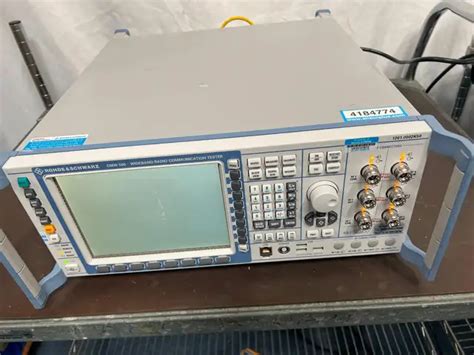 ROHDE & SCHWARZ CMW500 WIDEBAND RADIO COMMUNICATION TESTER | AllSurplus