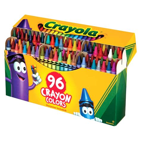 Crayola paquete de crayones con 96 piezas – tienditadelu