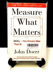 Measure What Matters By John Doerr New Wrapped In Plastic 9780525536222 | eBay