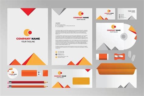 Corporate Identity Template Vector Art, Icons, and Graphics for Free Download