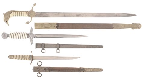 Three Military Edged Weapons | Rock Island Auction