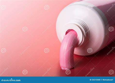 Pink Toothpaste Stock Photo - Image: 26315500