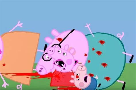 Parents warned about sick Peppa Pig 'parody' YouTube videos showing characters being shot and ...