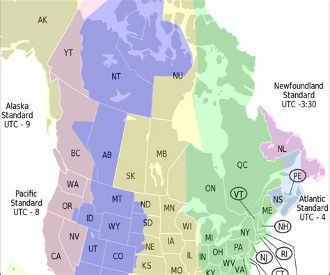 Navigating Time: A Comprehensive Guide To The United States And Canada ...