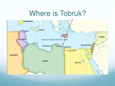 Tobruk fact file