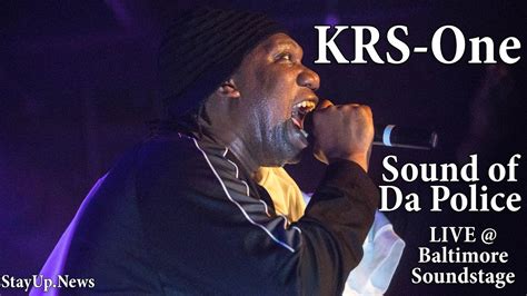 KRS-One - Sound Of Da Police [LIVE @ Baltimore Soundstage] - YouTube