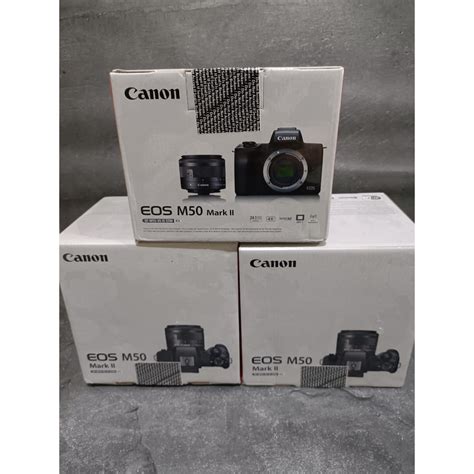 Jual Canon EOS M50 kit mark II | Shopee Indonesia