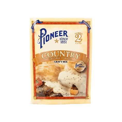 COUNTRY SAUSAGE GRAVY MIX - Pioneer