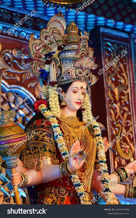 Goddess Devi Maa Durga Idol Navratri Stock Photo 2203219199 | Shutterstock