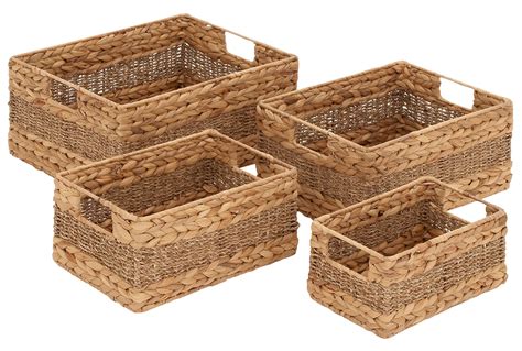 4 Piece Set Seagrass Basket in 2020 | Grass basket, Seagrass basket, Basket sets