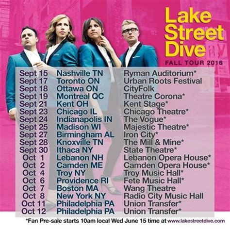 Lake Street Dive Announces Extensive Fall Tour