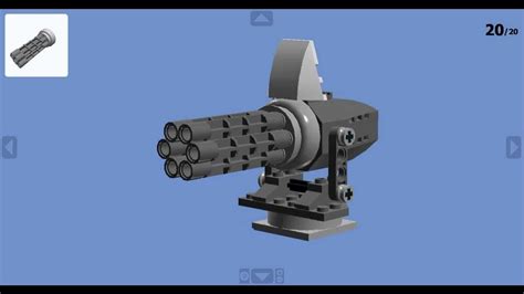 How to make a Lego® Minigun (with instructions) HD - YouTube