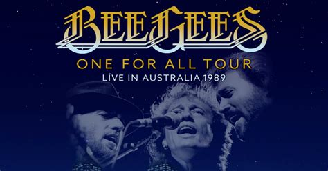 Bee Gees Live in Australia 1989 DVD Coming | Best Classic Bands