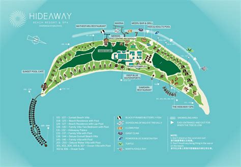 Hideaway Beach Island Map by A Fien Bork - Issuu