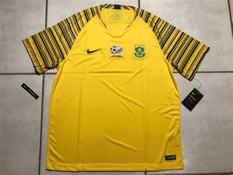 NWT NIKE South Africa National Team 2018 Soccer Jersey Men's XL ...