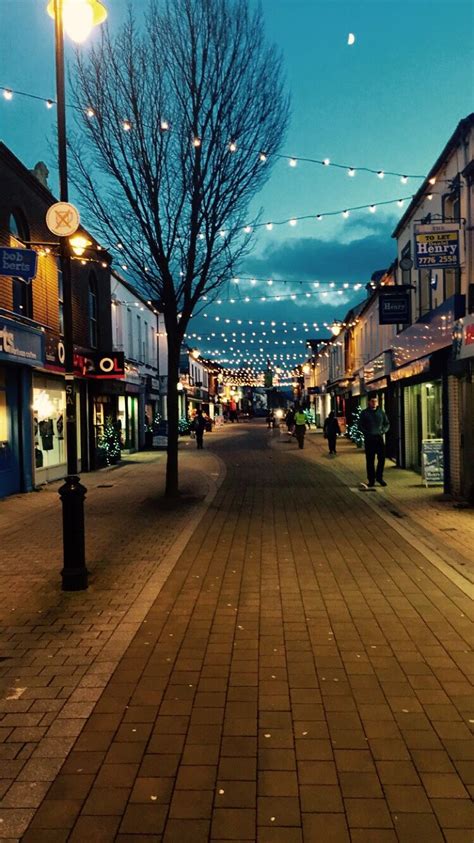 Christmas Lights in Limavady, Northern Ireland