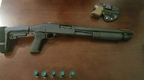 Mossberg 590 Shockwave 12ga w/SB tactical sba3 brace. - YouTube