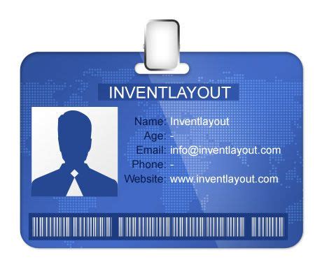 Name Badge Template, Id Card Template, Free Business Card Templates, Free Business Cards ...