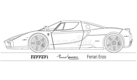 Ferrari Outline Stock Illustrations – 28 Ferrari Outline Stock Illustrations, Vectors & Clipart ...