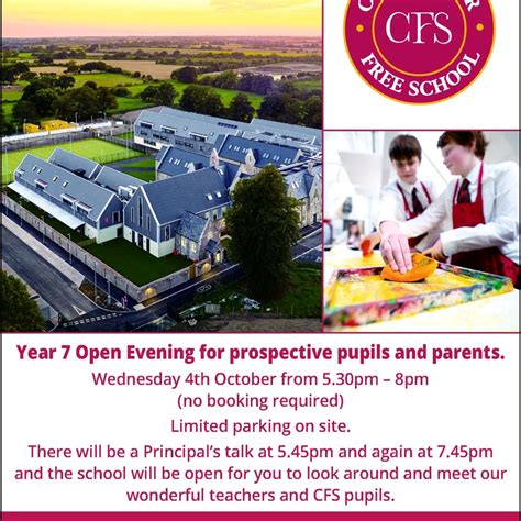 Kingsham Primary School - Open Evenings for Chichester Free School and Bishop Luffa