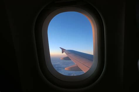 Airplane Window Wing