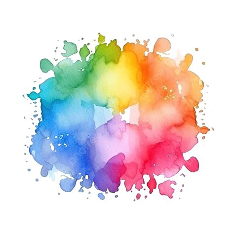 Free Watercolor Stain In Colorful 21179702 Png With T - vrogue.co