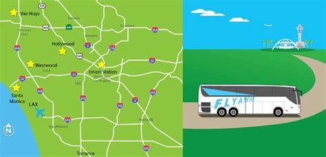 LAX FlyAway Official Website | Route map, Union station, Ground transportation