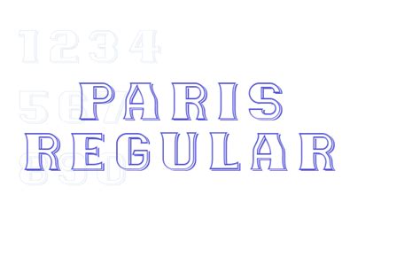 Paris Regular - Font Free Download