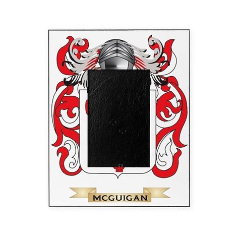 McGuigan Coat of Arms - Family Crest Picture Frame by Tshirts-Plus - CafePress