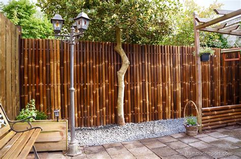 Bamboo Garden Fences, Backyard Fences, Wooden Garden, Backyard Garden ...