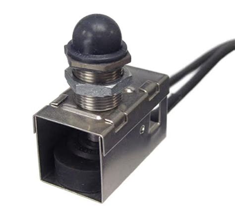 D1040 Panel Mount Waterproof Plunger Switch - CPI