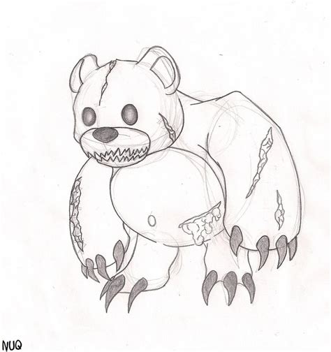 Scary Bear Drawing at GetDrawings | Free download