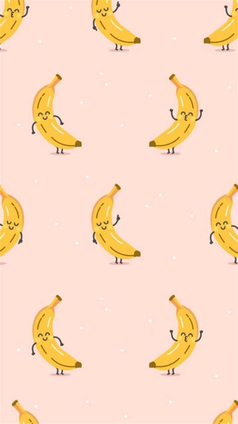 Cute Banana Wallpaper