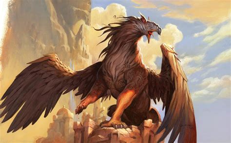 Download Creature Fantasy Griffin HD Wallpaper