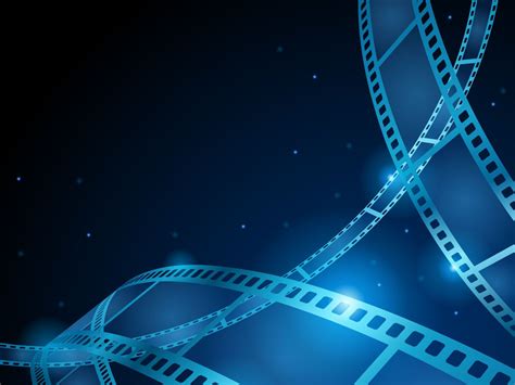 Blue movie, film strip PPT Backgrounds | Dark images | Pinterest