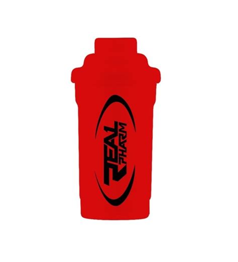 REAL PHARM SHAKER 600ML CZERWONY – GymShop